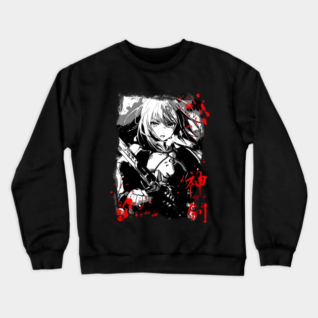 Fate - Saber #03 Crewneck Sweatshirt by Recup-Tout